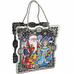Под. Коробка Дед Мороз и Снегурка (П1000С4040)